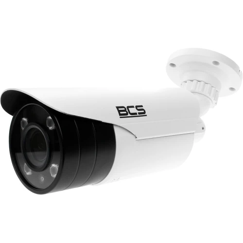 Kompletny zestaw do monitoringu rejestrator BCS-XVR0401 4 kamery BCS-TQE5200IR3-B Dysk 1TB Akcesoria