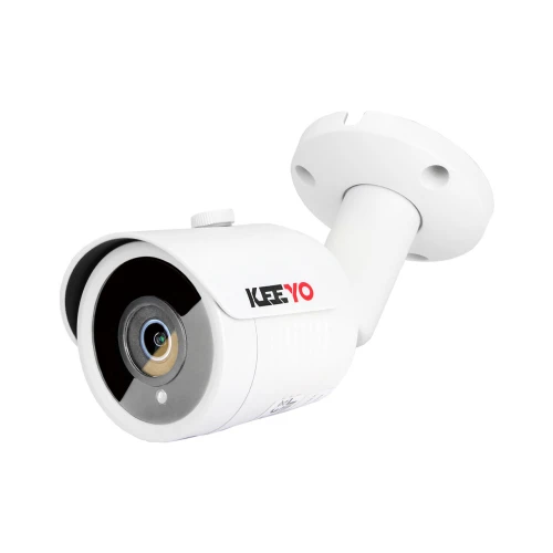 Zestaw do monitoringu po skrętce Keeyo Full HD 2MPx H265+ IR 4 Kamery