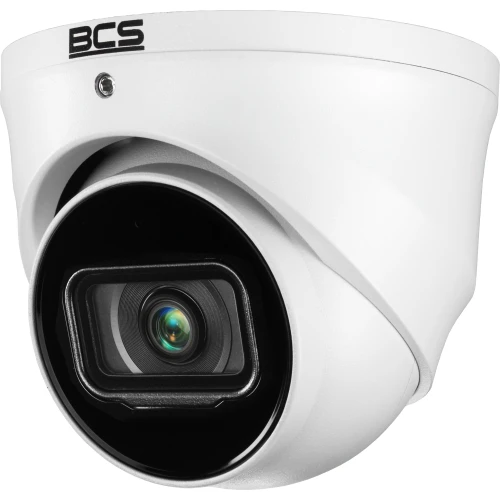 Zestaw monitoringu do samodzielnego montażu BCS-L-NVR0401-4KE Kamera x1 BCS-DMIP1501IR-E-V 1TB System IP