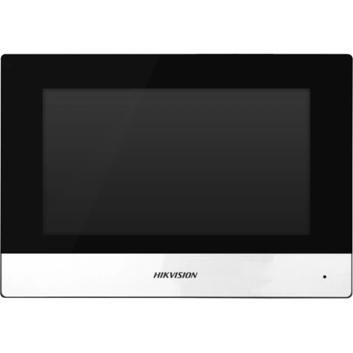Wideodomofon IP DS-KIS603-P trzy monitory i panel z czytnikiem zbliżeniowym Wifi Hikvision
