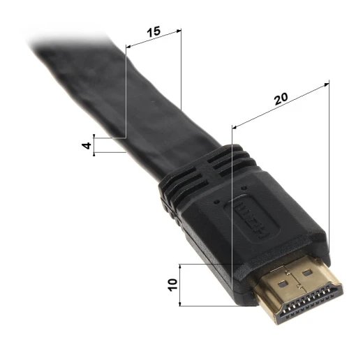 Kabel HDMI-10-FL 10m
