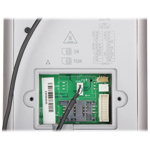 Kontroler dostępu z pomiarem temperatury DS-K1TA70MI-T - 1080p Hikvision