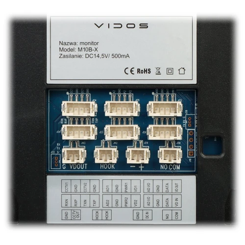 Panel wewnętrzny M10B-X VIDOS